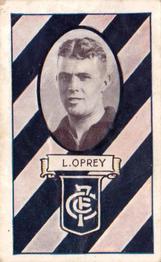 1933 Allen's League Footballers #102 Leo Oprey Front